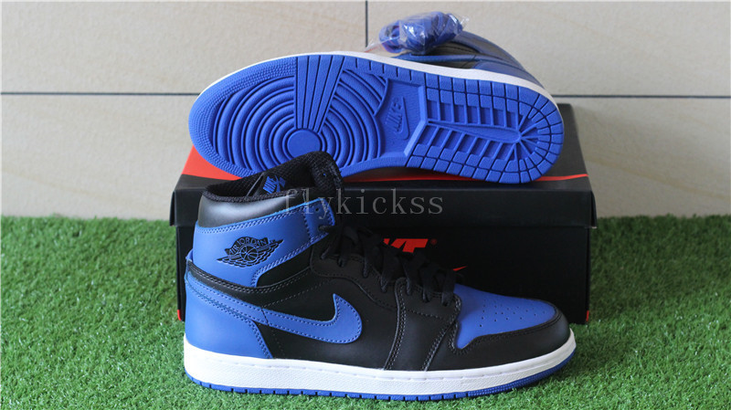 Authentic Air Jordan 1 OG High Royal Black Blue